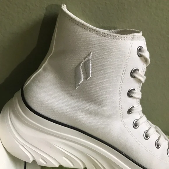 New Skechers Women’s Street Platform Sneaker’s Size 10 - Picture 4 of 13